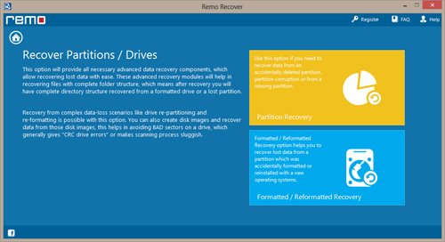 Windows 8 Lenovo Recovery - Vælg ønskede indstilling